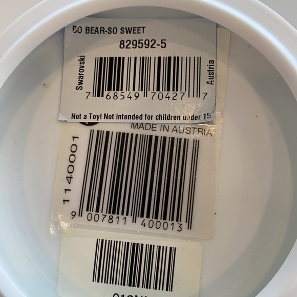 ⚡️SALE⚡️❤️SWAROVSKI BO BEAR-SO SWEET❤️ - Picture 7 of 8